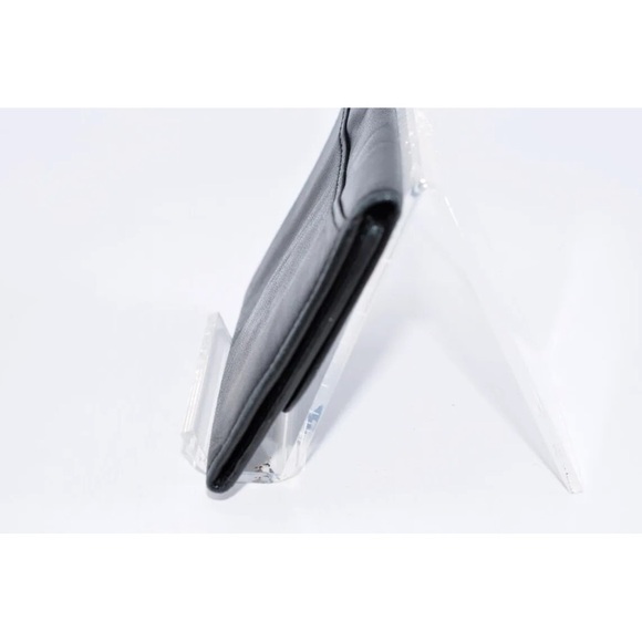 LOEWE Anagram Card Case Leather Black Used Authentic EUC - Picture 4 of 8